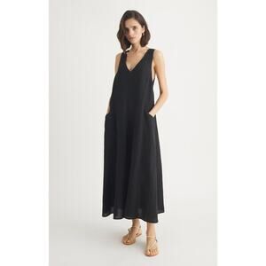 Elegant Black Midi Dress